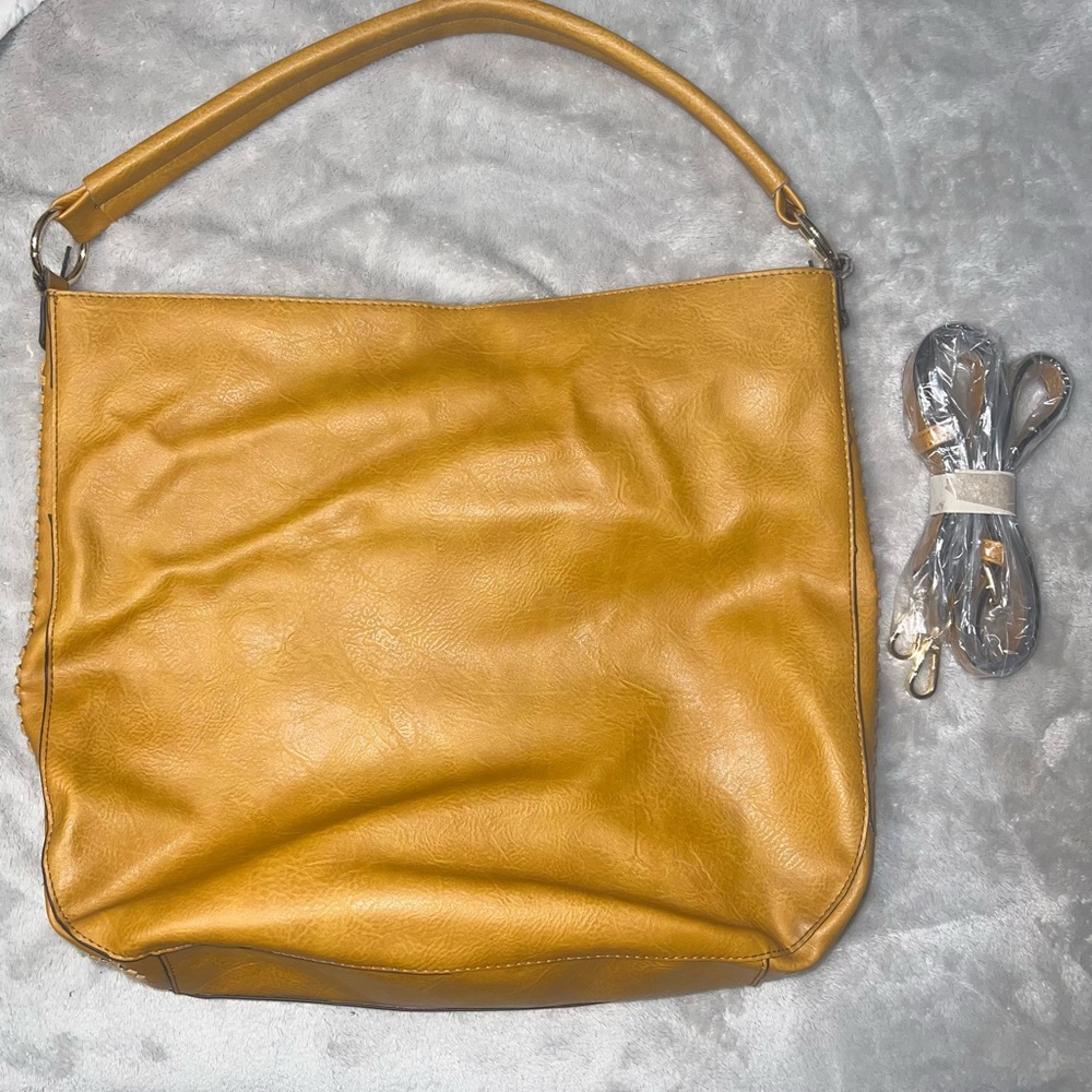 Fall/Summer Yellow purse Shoulder or Crossbody straps